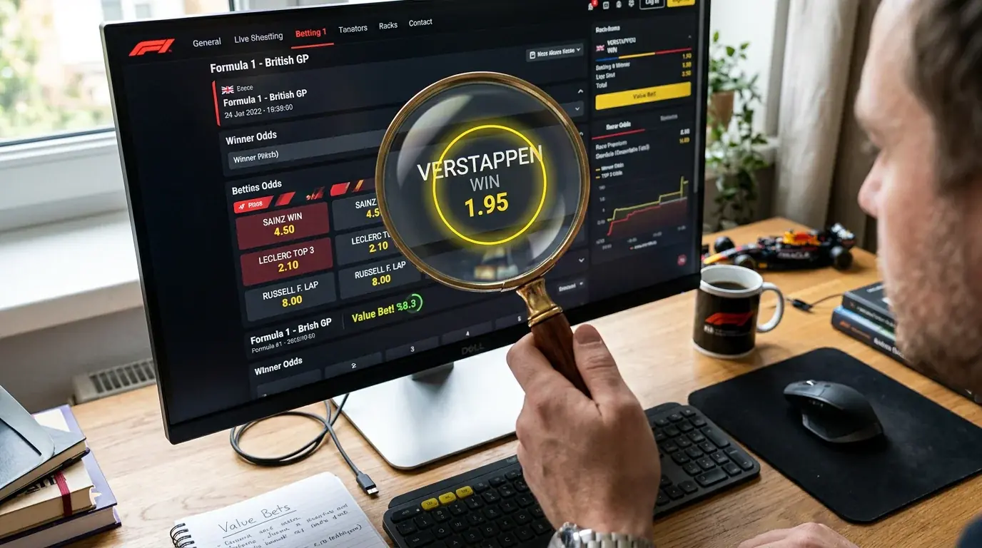 F1 Value Bets finden, Wetten mit positivem Erwartungswert